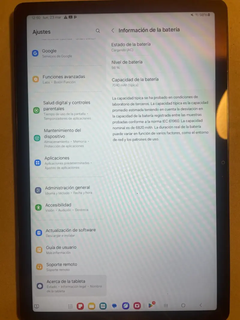 Tablet Samsung Galaxy Tab A9+ en buen estado - 4