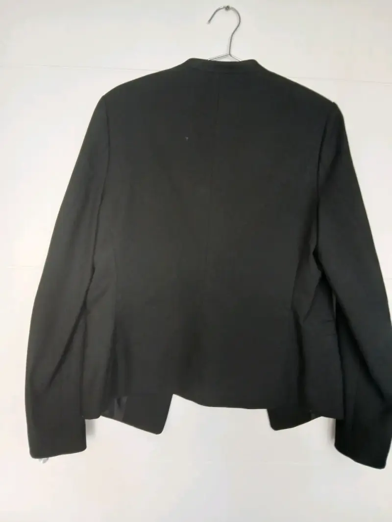 Blazer negro H&M talla 38 para mujer - 3