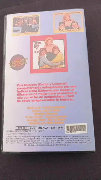 DVD película 'Una Eva y Dos Adanes' subtitulada - miniatura 2