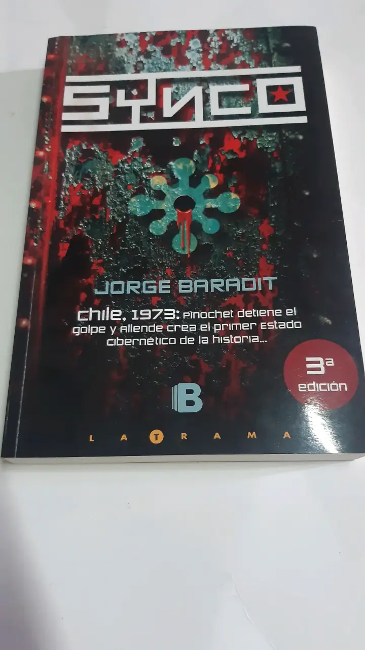Libro Synco de Jorge Baradit, 3ª edición - 1