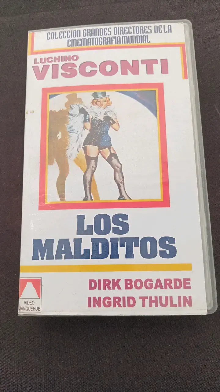 VHS Los Malditos de Luchino Visconti - 1