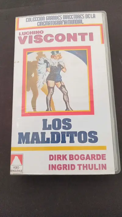 VHS Los Malditos de Luchino Visconti - miniatura 1