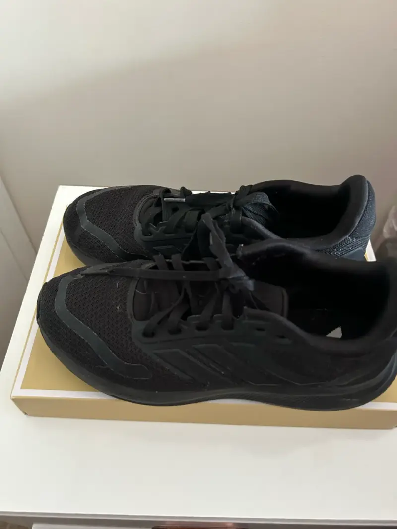 Zapatillas deportivas negras para mujer talla 37 - 1