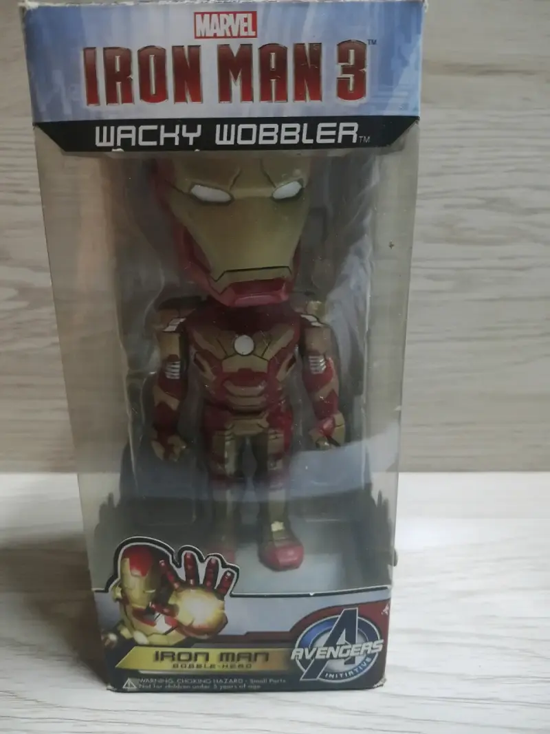 Figura Bobblehead Iron Man 3 Wacky Wobbler