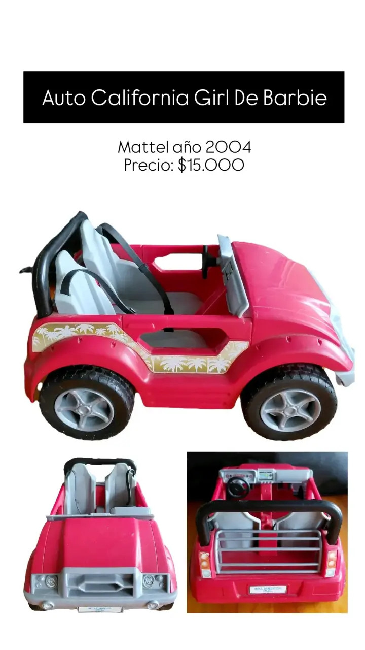 Auto California Girl de Barbie Mattel 2004 - 1