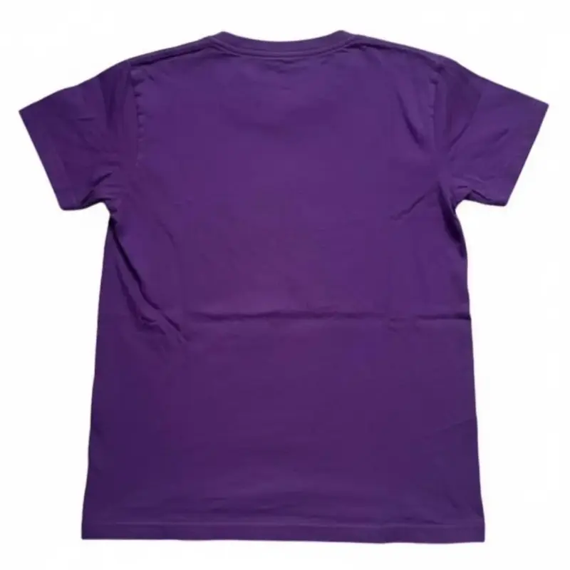 Polera morada con estampado - 2