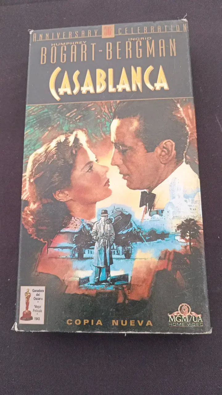VHS Casablanca Edición Aniversario