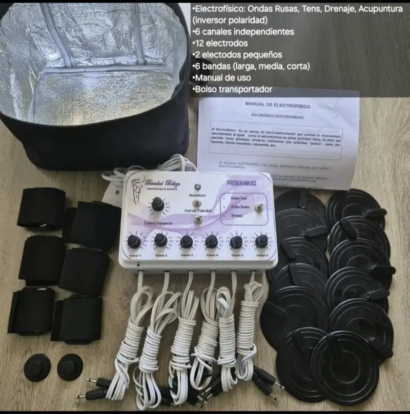 Electroestimulador con Ondas Rusas y Tens - 1
