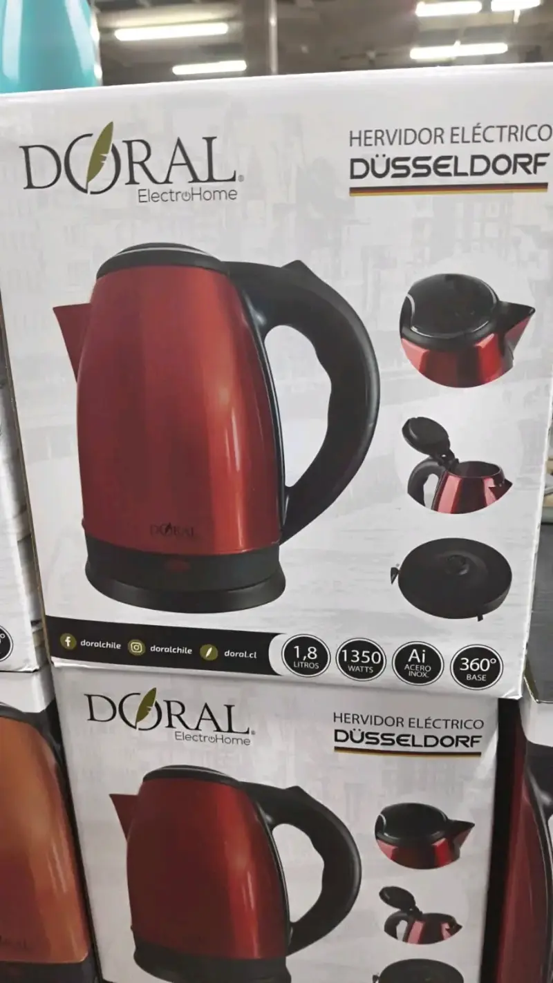 Hervidor eléctrico Doral Düsseldorf 1.8L - 2