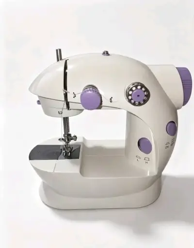 Máquina de Coser Mini SM-202A con Doble Hilo - miniatura 3