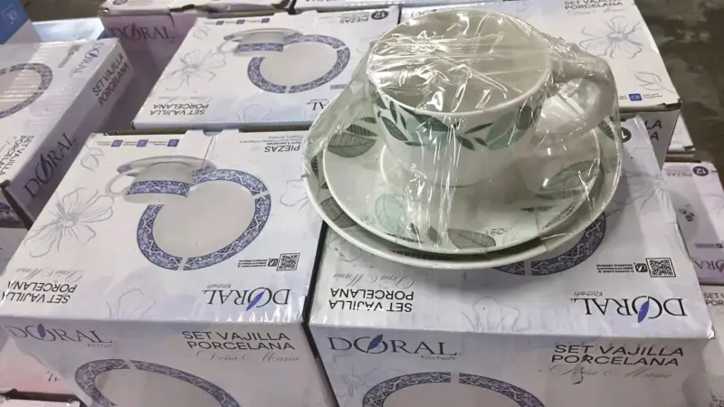 Set de vajilla de porcelana Doral 12 piezas - 3