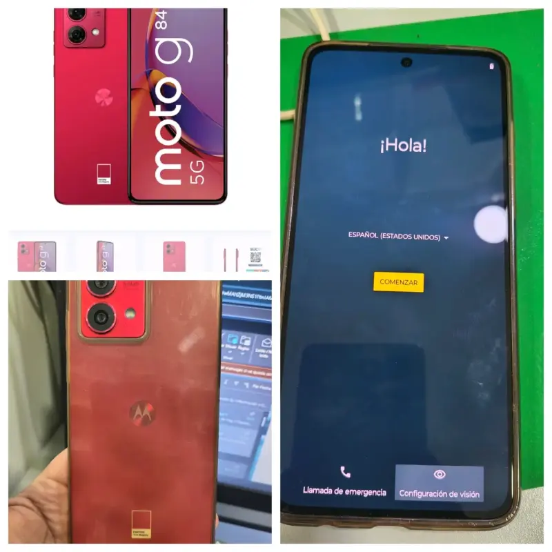 Smartphone Motorola Moto G84 5G Rojo - 1