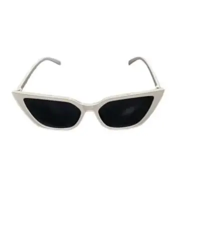 Gafas de Sol Blancas Estilo Retro - miniatura 1