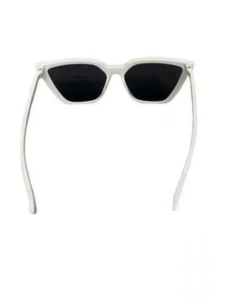 Gafas de Sol Blancas Estilo Retro - 2
