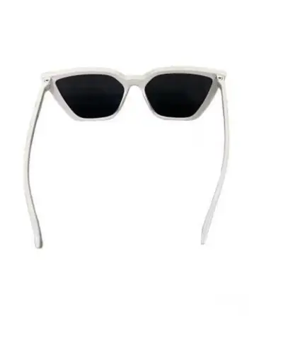 Gafas de Sol Blancas Estilo Retro - miniatura 2