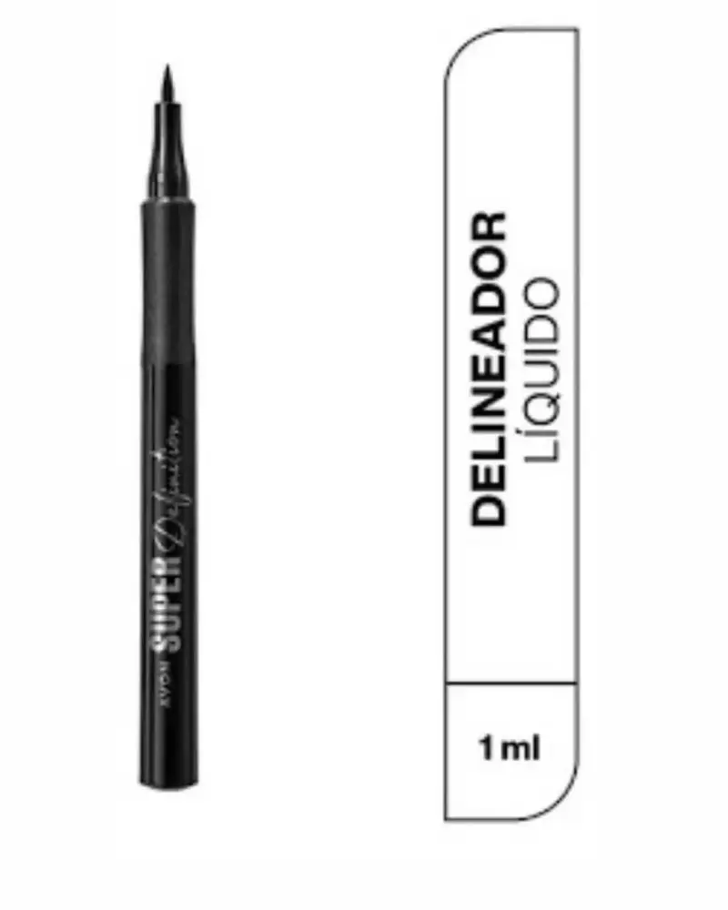Delineador Líquido Avon Super Definition 1ml