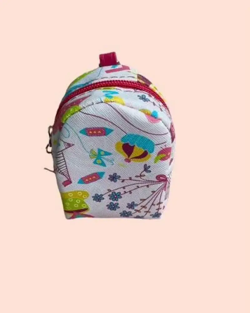Monedero Mini con Estampado Colorido