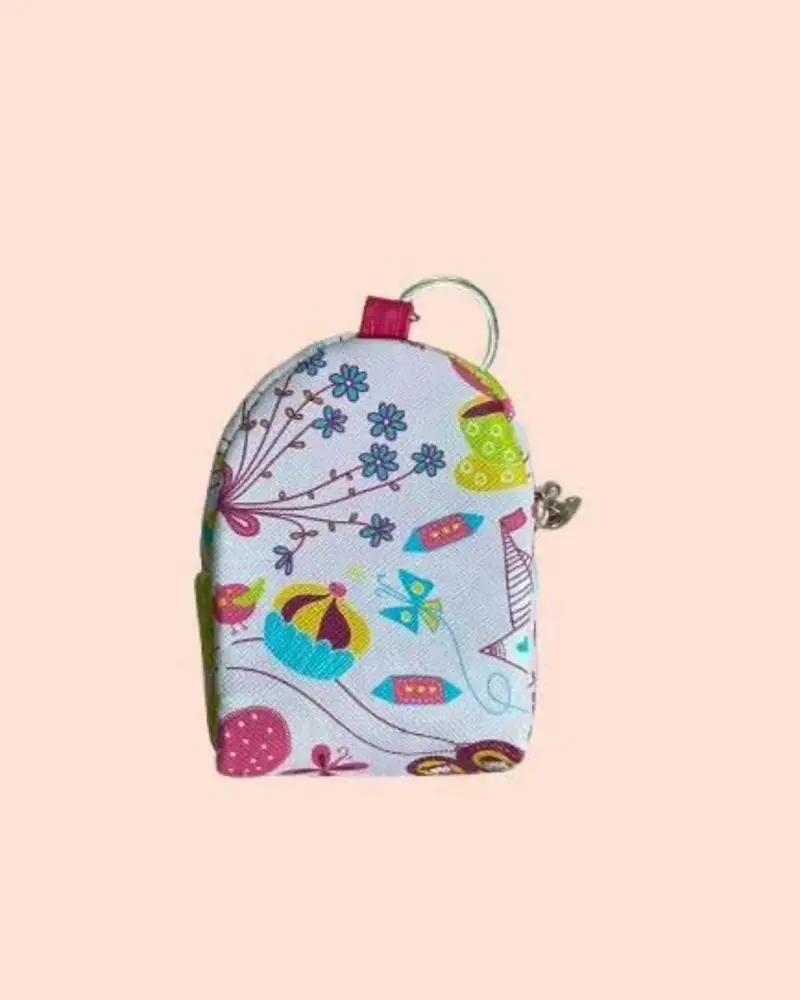 Monedero Mini con Estampado Colorido - 3
