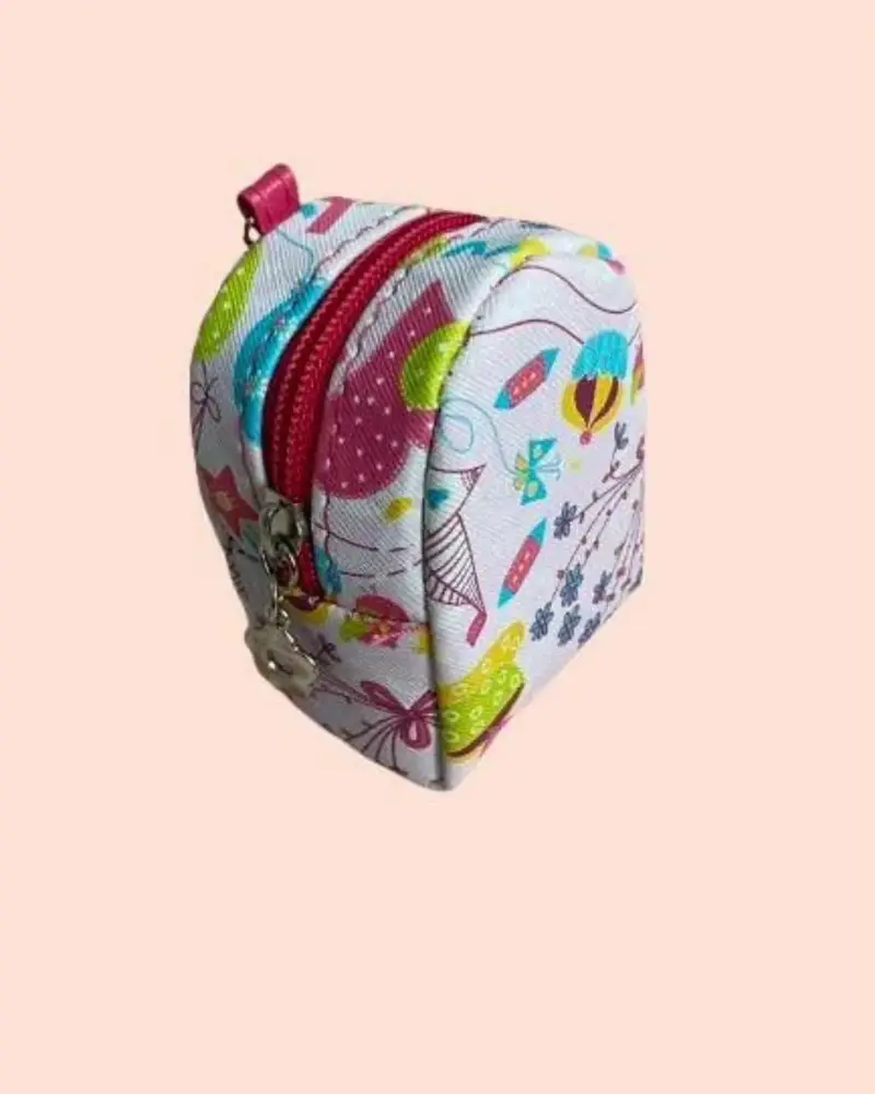 Monedero Mini con Estampado Colorido - 5