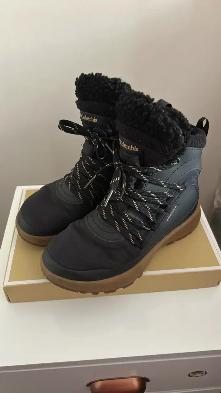 Botas de invierno Columbia negras para mujer - 1