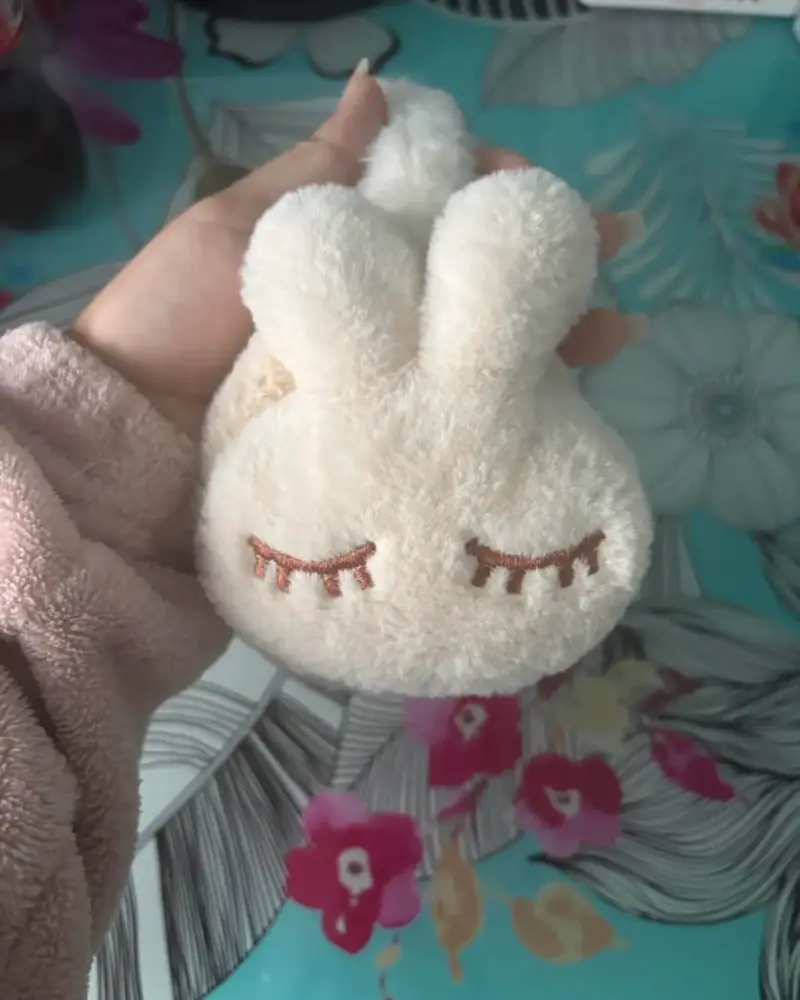 Orejeras de peluche con diseño de conejo - 3