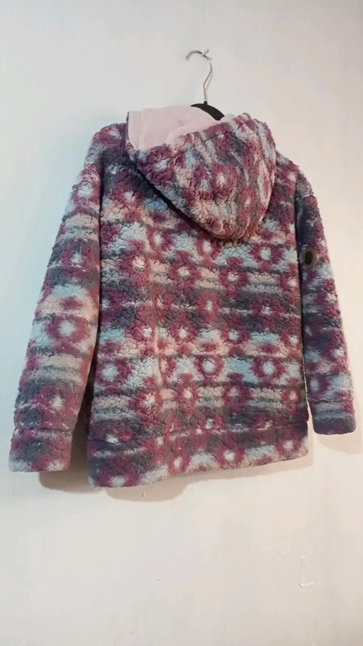 Chaqueta de lana con capucha Aussie estampada - 3