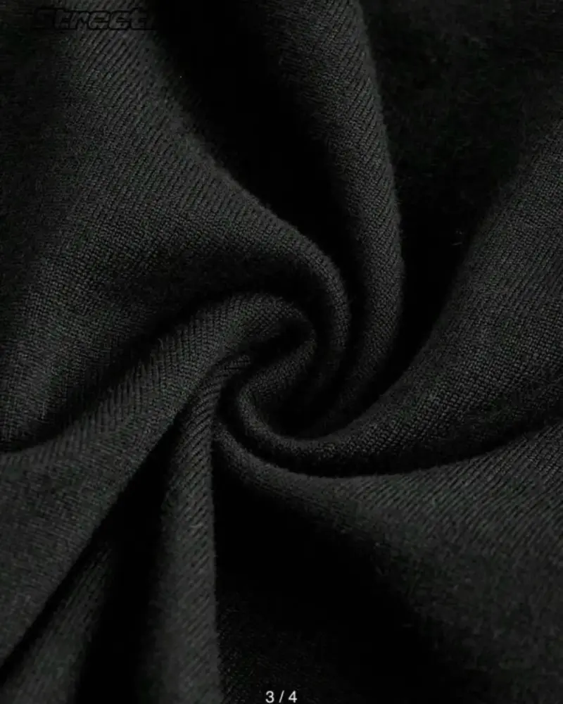 Polera deportiva negra con cierre StreetHx - 3