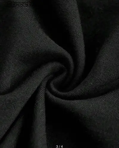 Polera deportiva negra con cierre StreetHx - miniatura 3