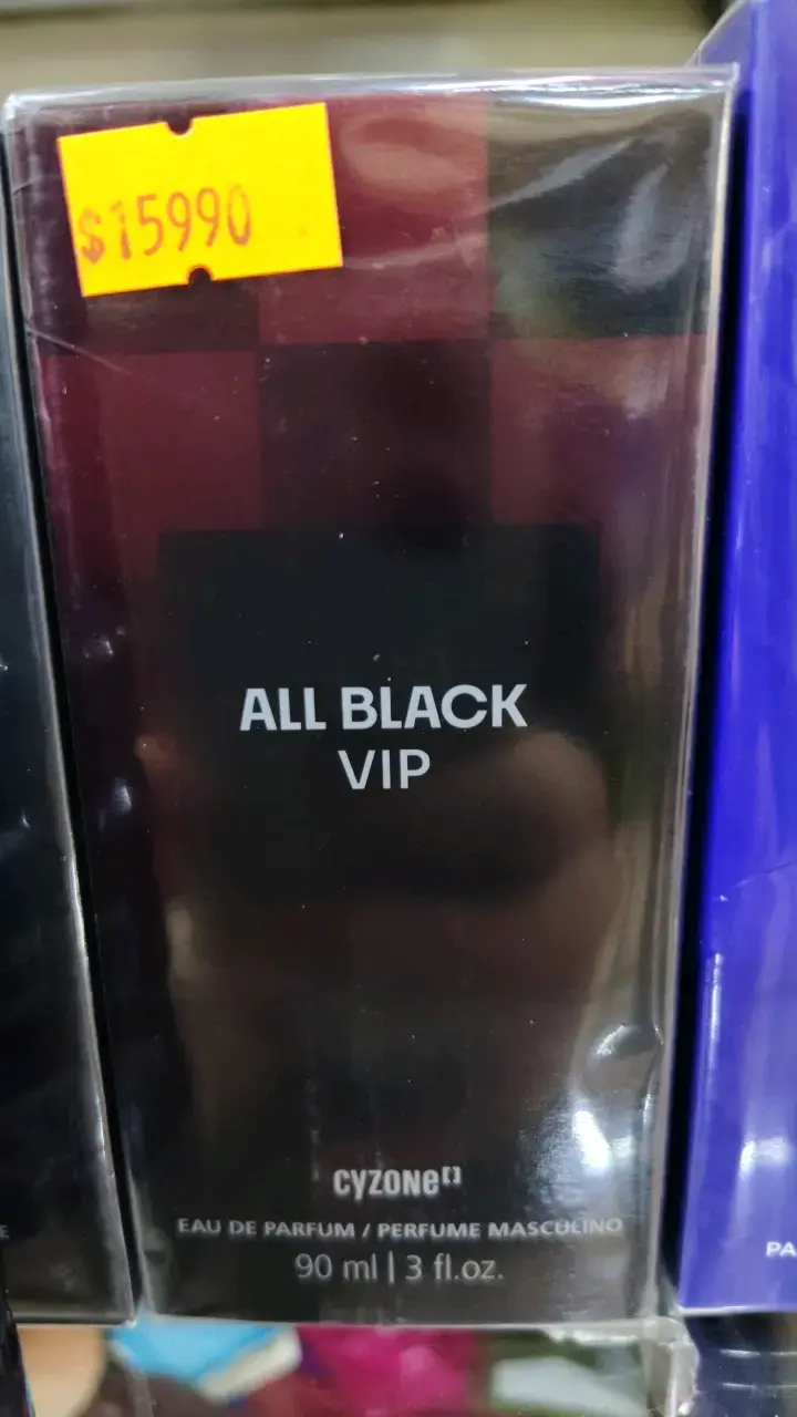 Perfume Cyzone All Black VIP 90 ml