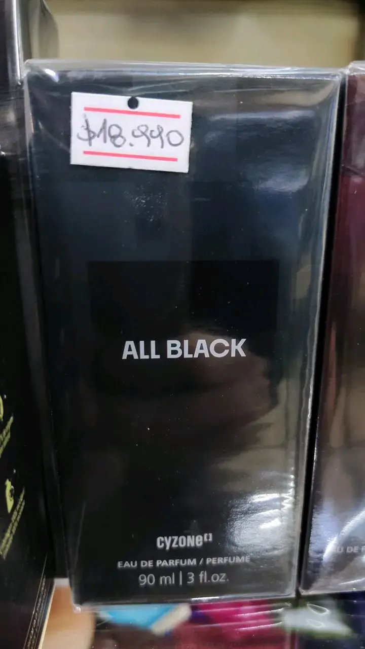 Perfume Cyzone All Black 90 ml