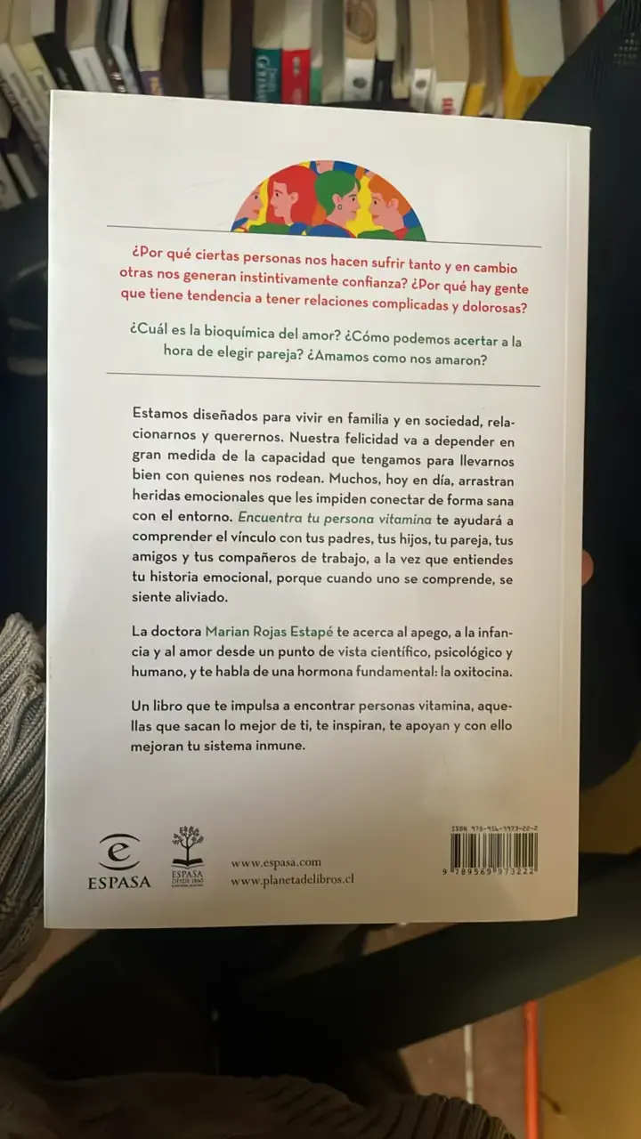 Libro 'Encuentra Tu Persona Vitamina' de Marian Rojas Estapé - 2