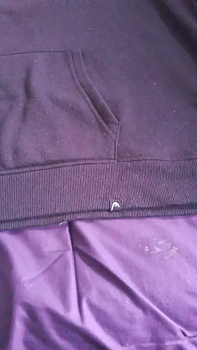 Polerón negro con capucha Head talla XL - miniatura 3