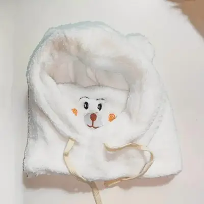 Gorro de invierno con diseño de oso para niños - miniatura 1
