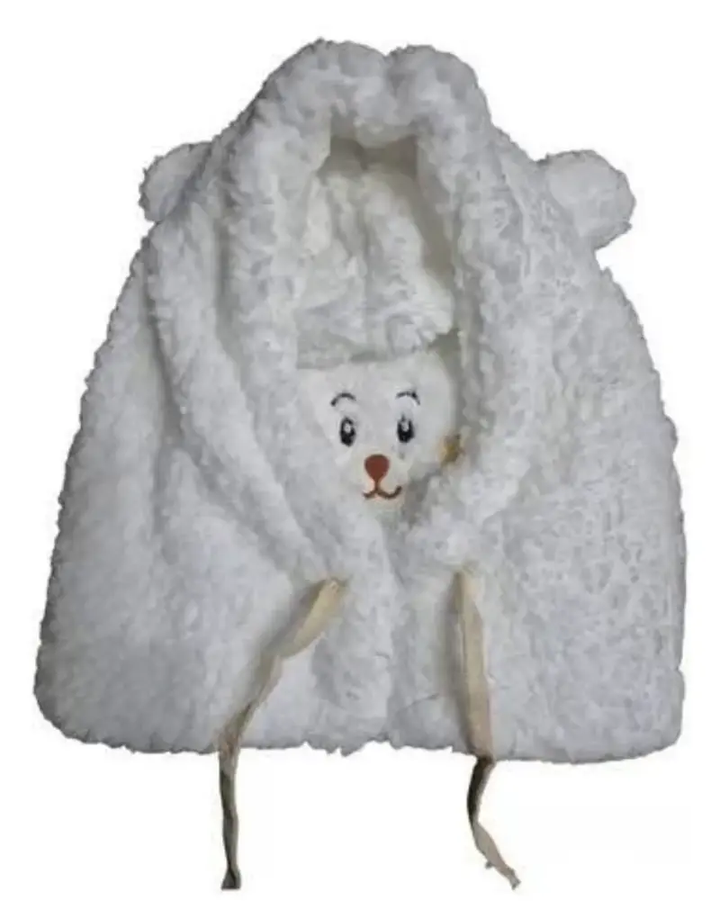 Gorro de invierno con diseño de oso para niños - 2