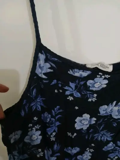 Enterizo corto floral H&M para niñas 12-13 años - miniatura 2