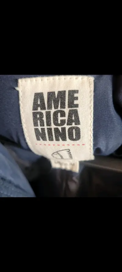 Parka azul con capucha Americanino adolescente - miniatura 2