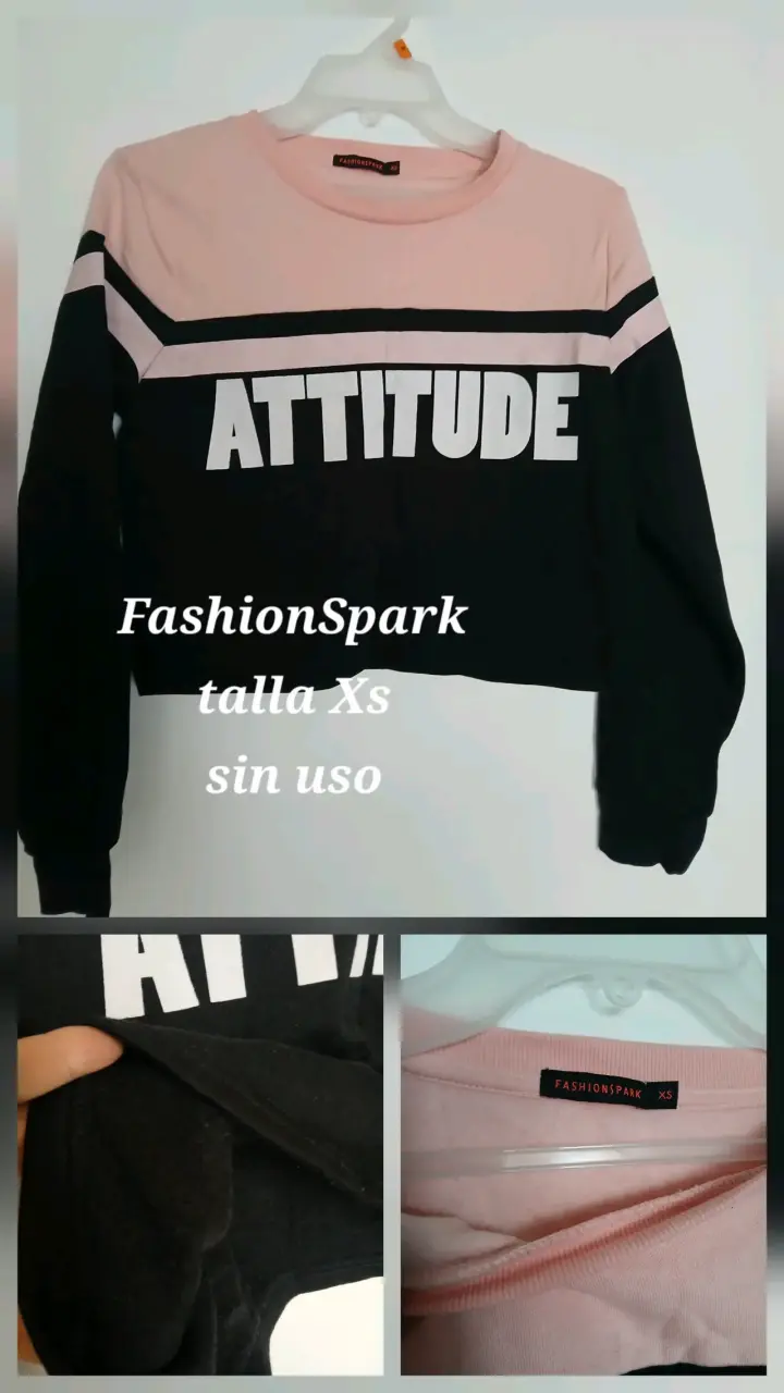 Polerón FashionSpark Attitude talla XS