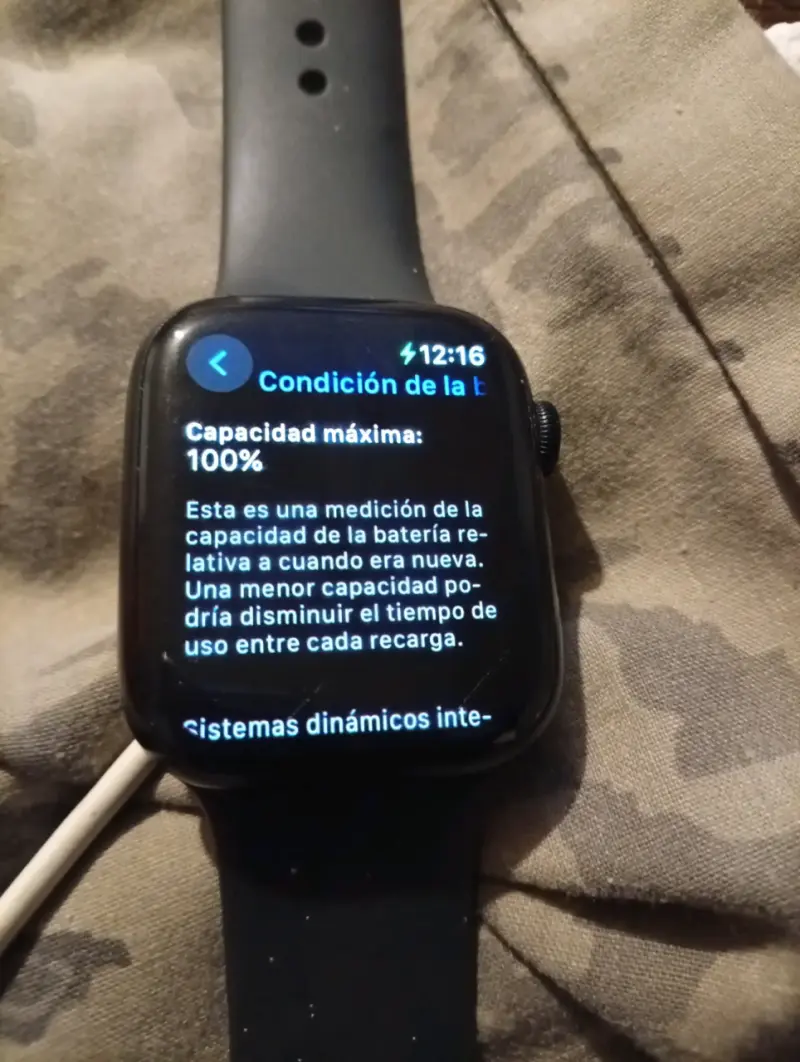 Apple watch negro con pantalla táctil - 2