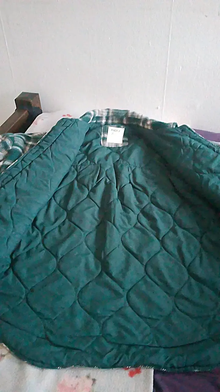 Camisa de franela verde a cuadros Index - 3