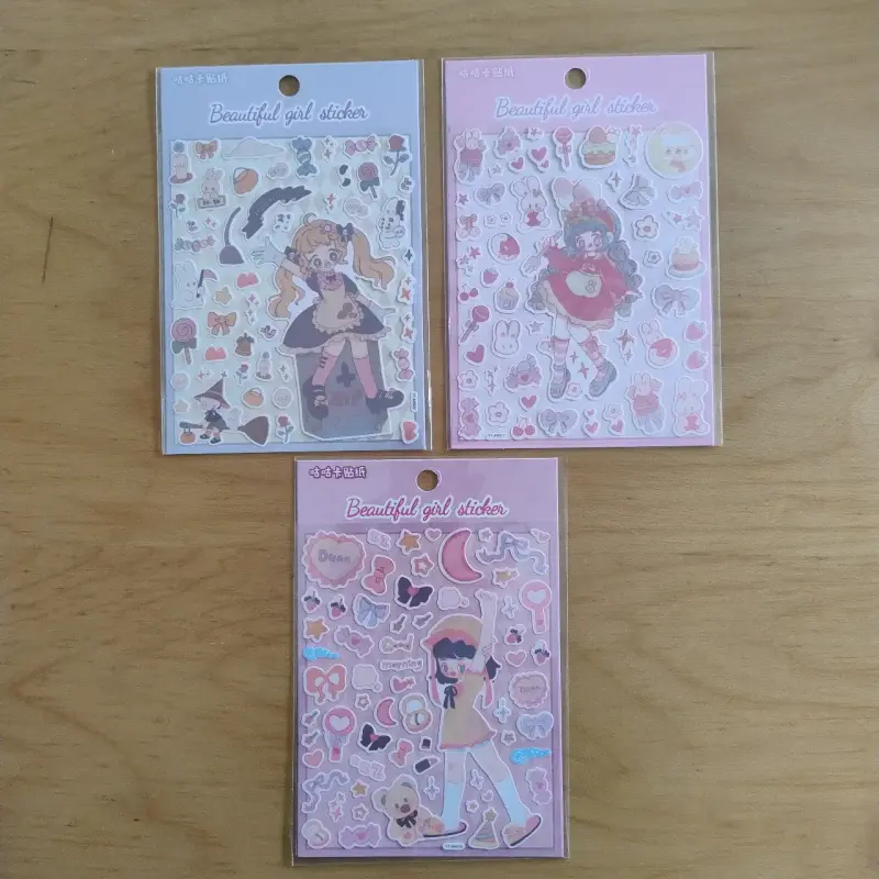 Lote de Stickers Decorativos Variados - 2