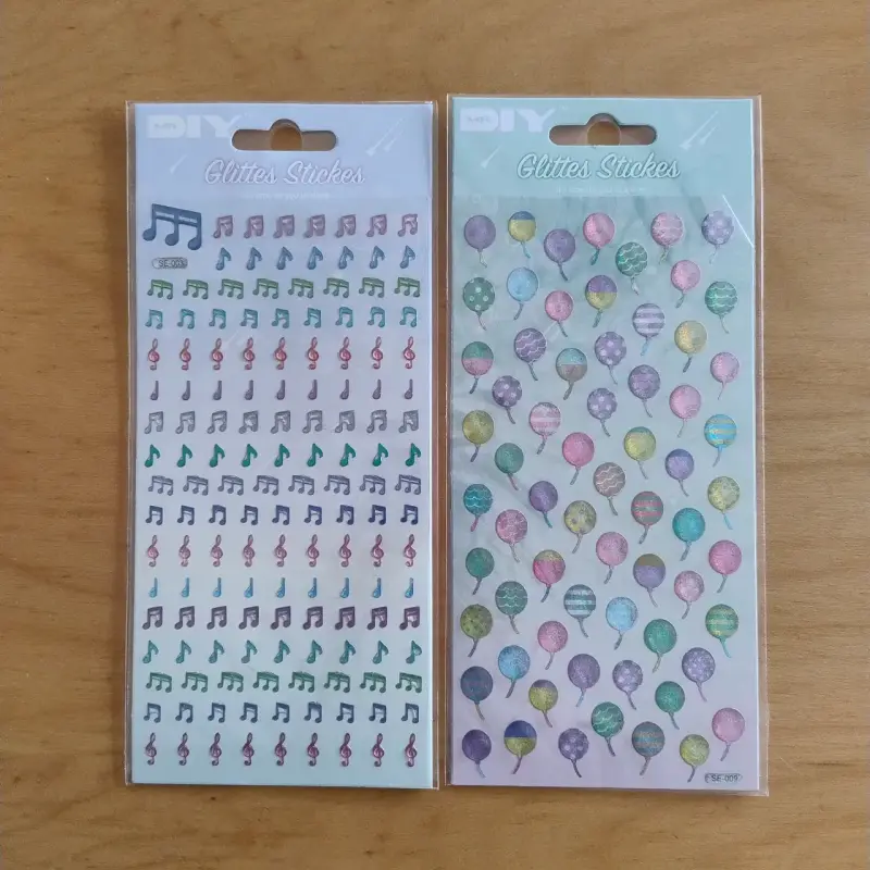 Lote de Stickers Decorativos Variados - 4