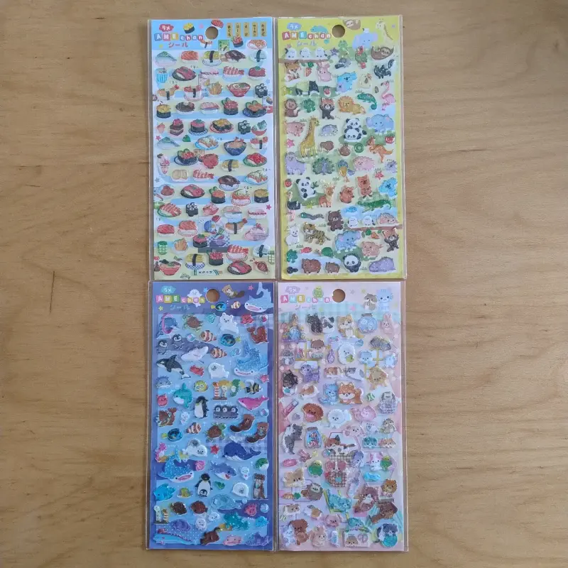 Lote de Stickers Decorativos Variados - 5