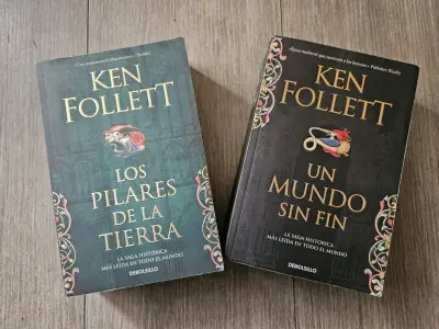 Pack de libros Ken Follett: Los Pilares de la Tierra y Un Mundo Sin Fin - miniatura 1
