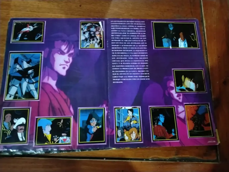 Álbum de colección Robotech Partes I, II y III - 4