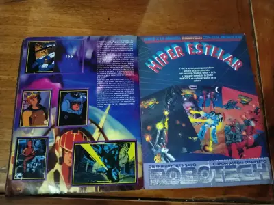 Álbum de colección Robotech Partes I, II y III - miniatura 6