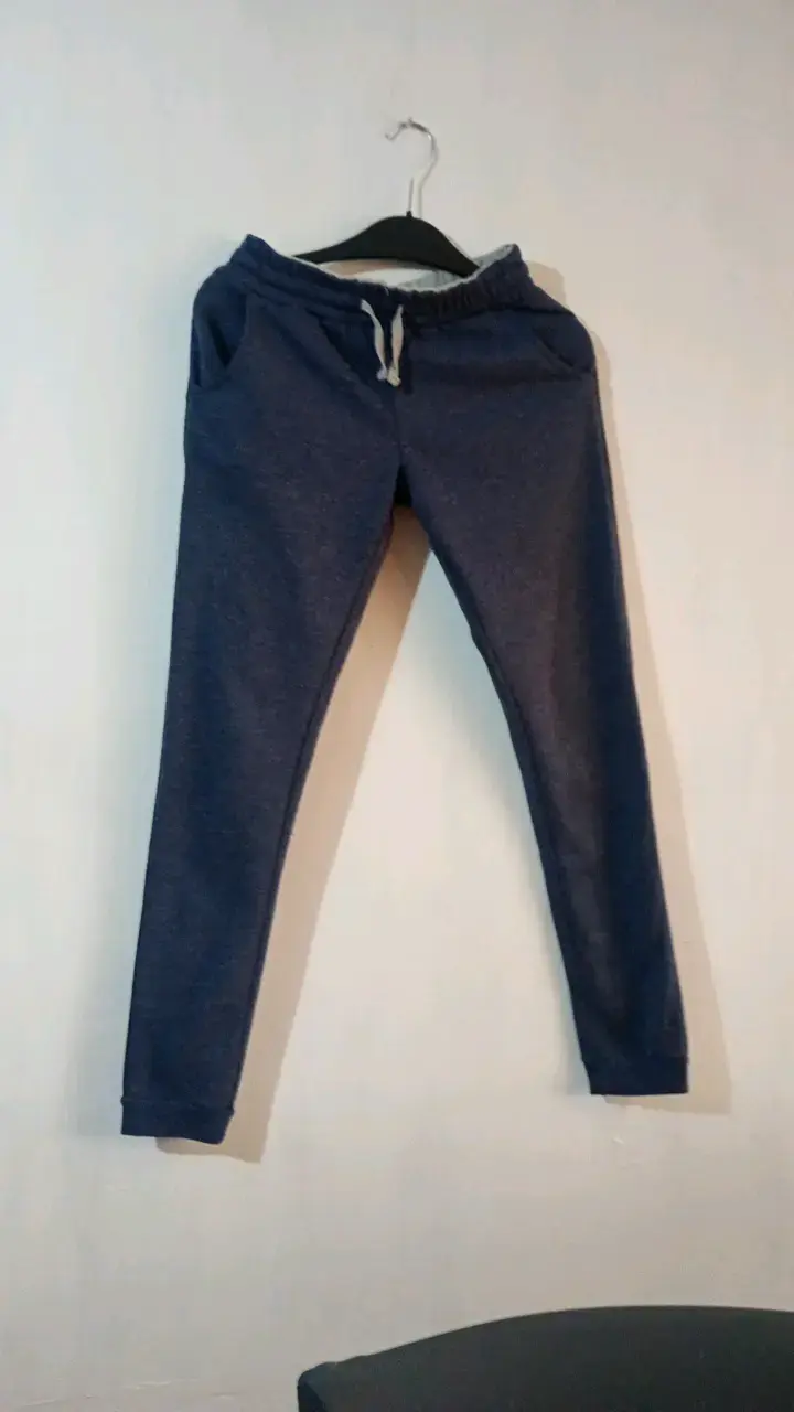 Pantalones deportivos azul marino para mujer - 1