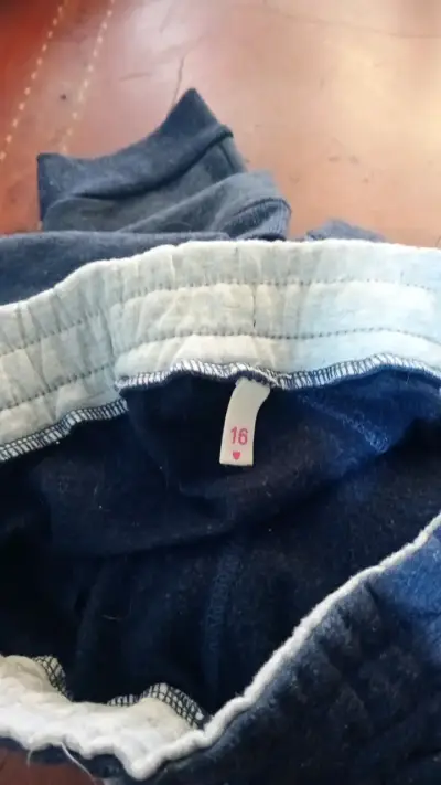 Pantalones deportivos azul marino para mujer - miniatura 3
