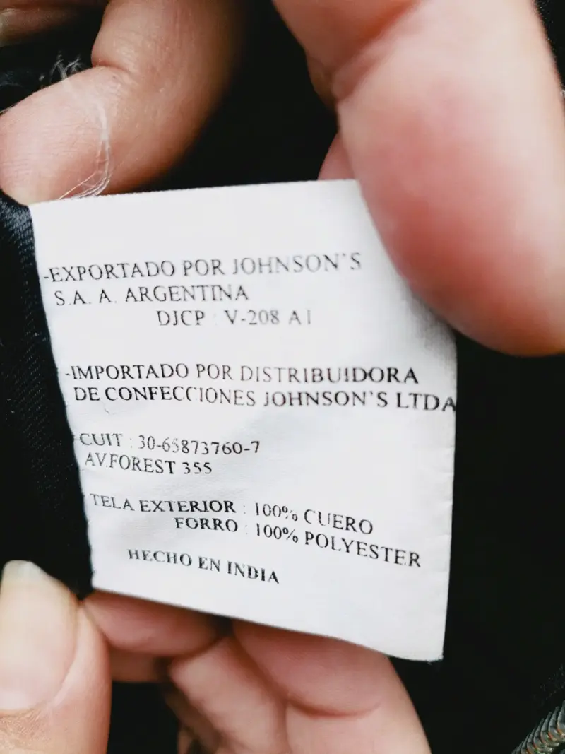 Chaqueta de cuero negra para mujer $35.000.- cnble - 4