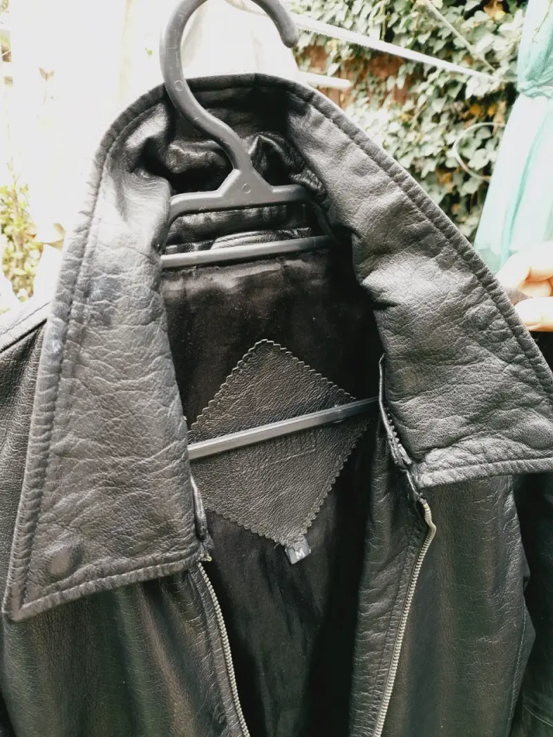 Chaqueta de cuero negra para mujer $35.000.- cnble - 10