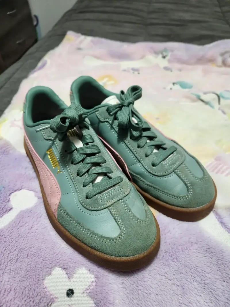 Zapatillas Puma verde - 1